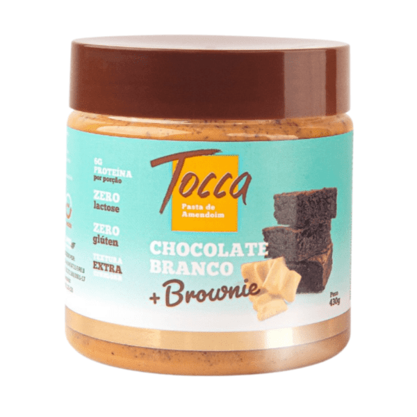 Pasta de Amendoim Chocolate e Brownie (430gr) – Tocca