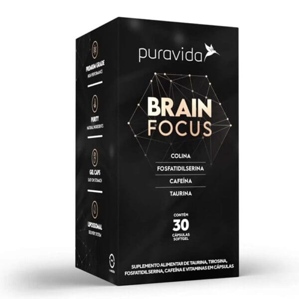 Brain Focus (30 Caps) - Puravida