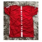 Camiseta Gola Canoa (Vermelha) - BHL Fitness - Imagem 2