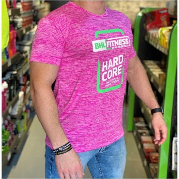 Camiseta (Rosa Mescla) - BHL Fitness