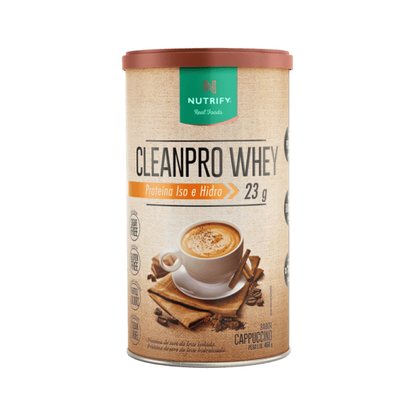Cleanpro Whey Cappuccino (450gr) - Nutrify