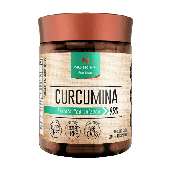 Extrato de Cúrcuma Curcumina (30 Caps) - Nutrify