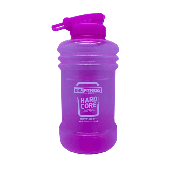 Garrafa Rosa Glitter (1,3 Litros) - BHL Fitness