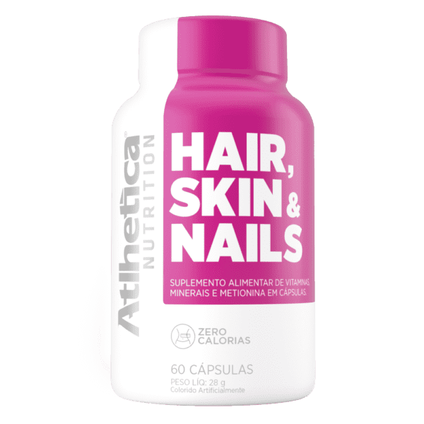 Multivitamínico Cabelo, Pele e Unhas (60 Caps) - Atlhetica
