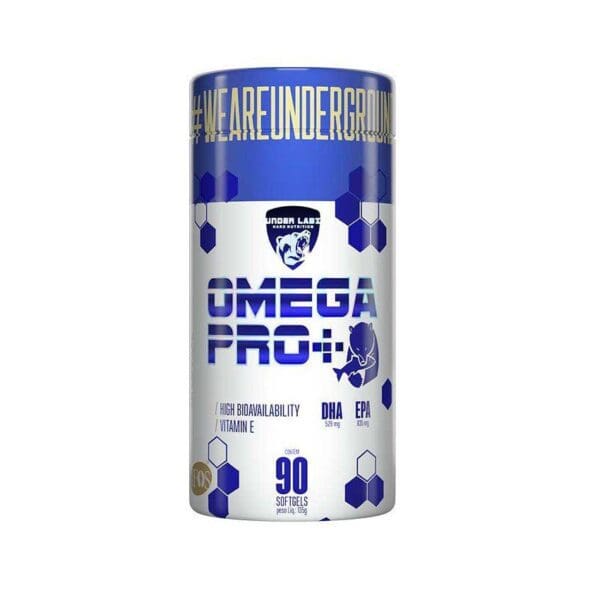 Ômega 3 Pro 1364mg EPA/DHA + Concentrado (90 Caps) - Under Labz