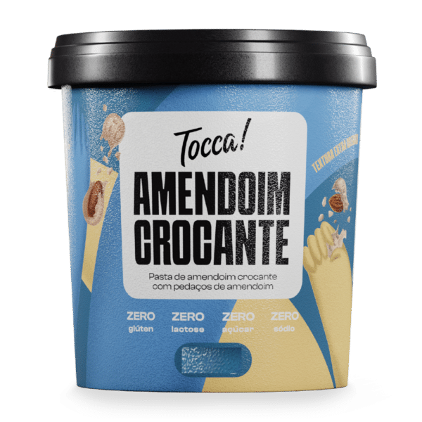 Pasta de Amendoim Crocante (1Kg) – Tocca
