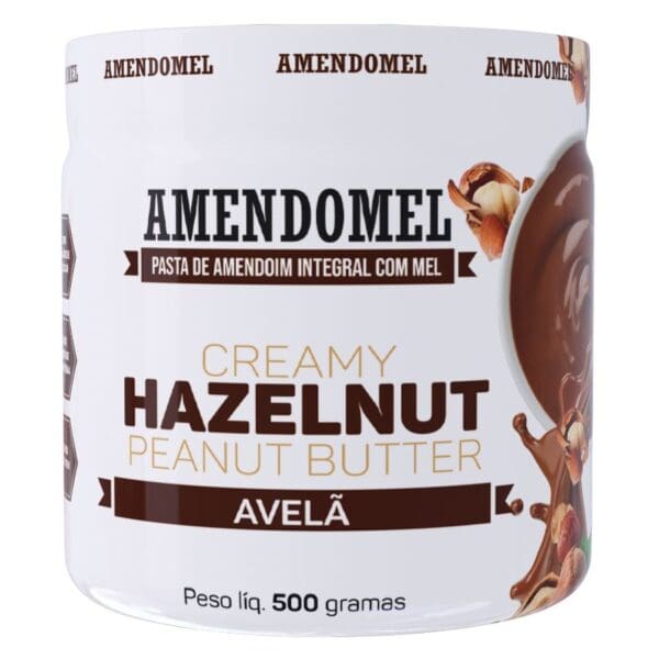 Pasta de Amendoim Com Avelã Cremosa (500g) - Thiani