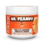 Pasta de Amendoim Chocolate Branco Com Whey Protein Isolado (500gr) – Dr. Peanut