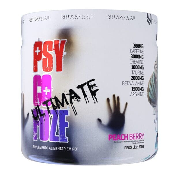 Pré Treino Psycofuze Ultimate (300g) - Nitra Fuze