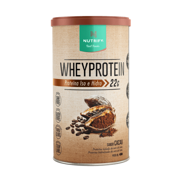 Whey Protein Cacau (450gr) - Nutrify